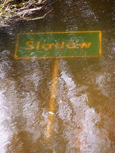 Śladów - tablica