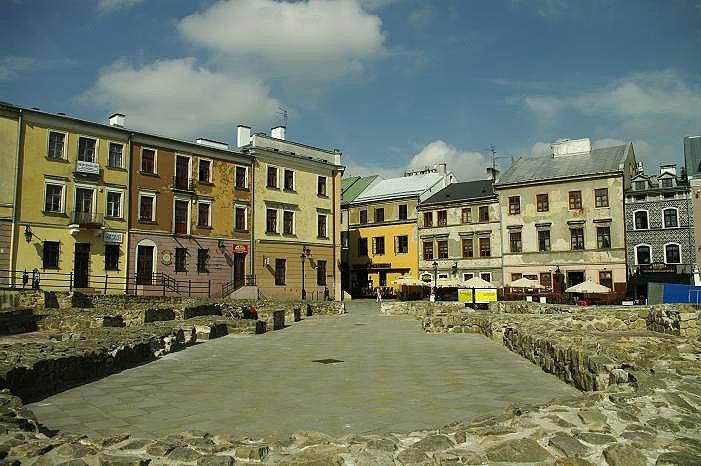Lublin-pozostałości po kościele