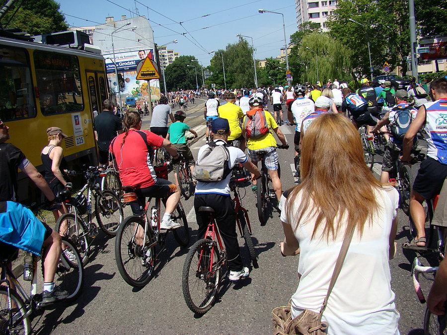 Święto Cykliczne 2014 Szczecin - Centrum miasta zarowerowane
