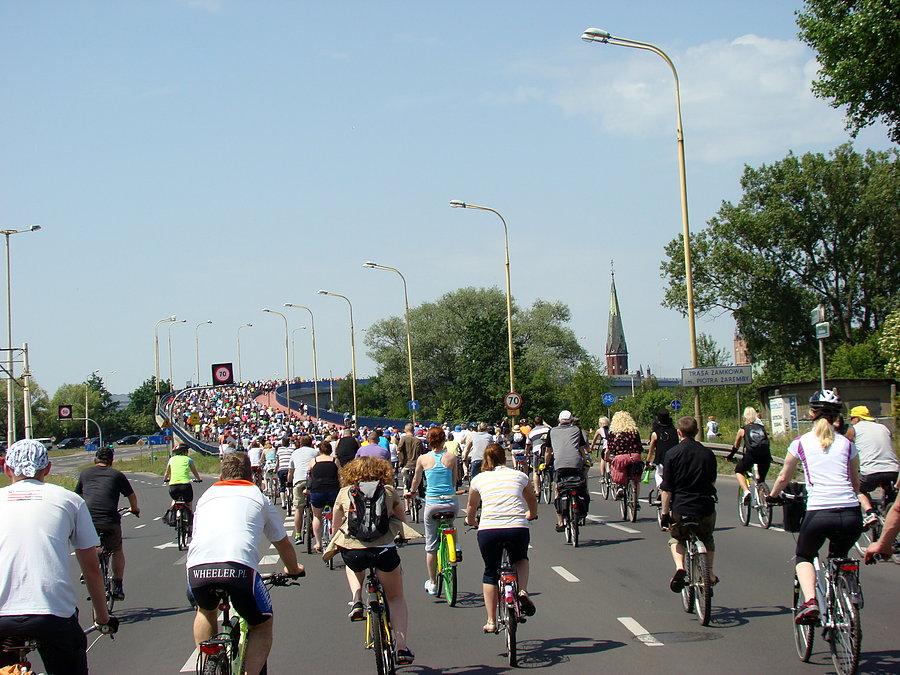 Święto Cykliczne 2014 Szczecin - Centrum miasta zarowerowane.3