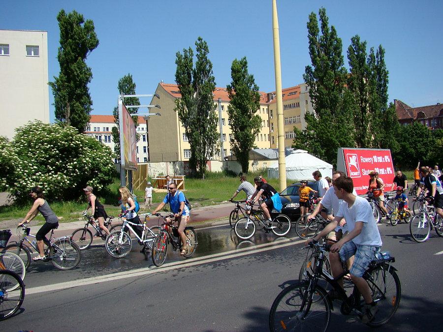 Święto Cykliczne 2014 Szczecin - Centrum miasta zarowerowane.6