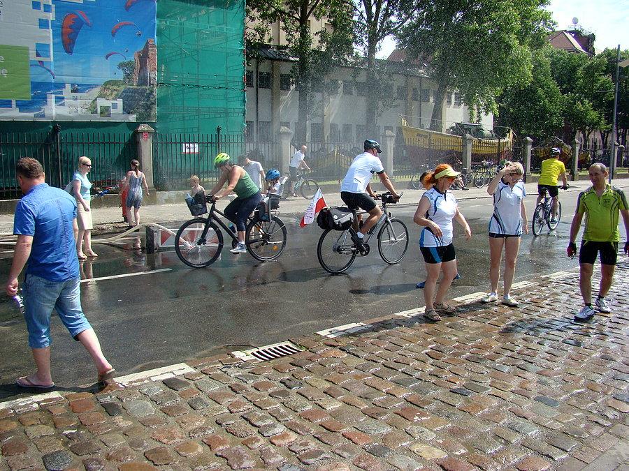 Święto Cykliczne 2014 Szczecin - Trochę ochłody w ten skwarny dzień