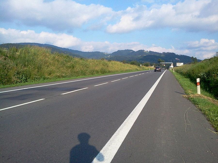 Droga przez Gródek (Hradek)