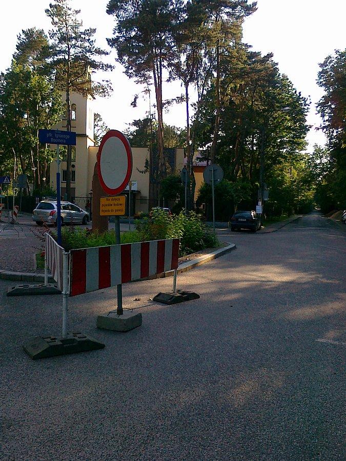 Na Kutrzeby zakaz wjazdu