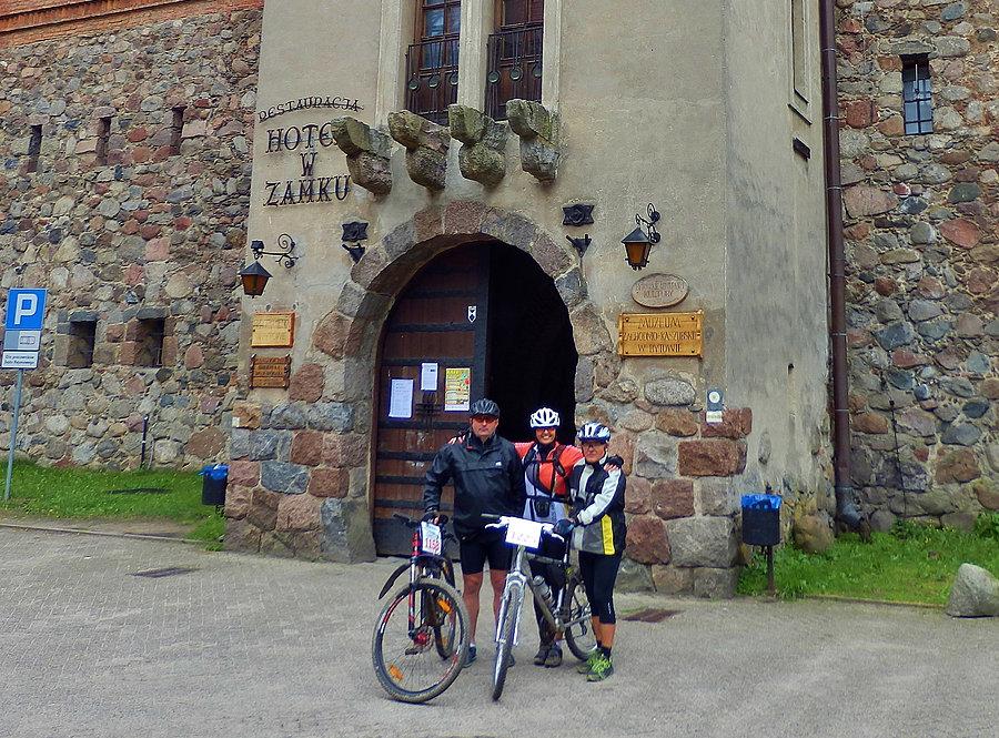 Skandia Maraton Lang Team Bytów 2014 r. Po zawodach zwiedzanie - zamek w Bytowie