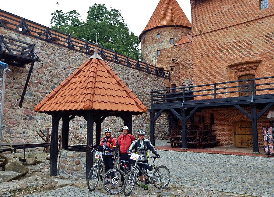 Skandia Maraton Lang Team Bytów 2014 r. Po zawodach zwiedzanie - zamek w Bytowie