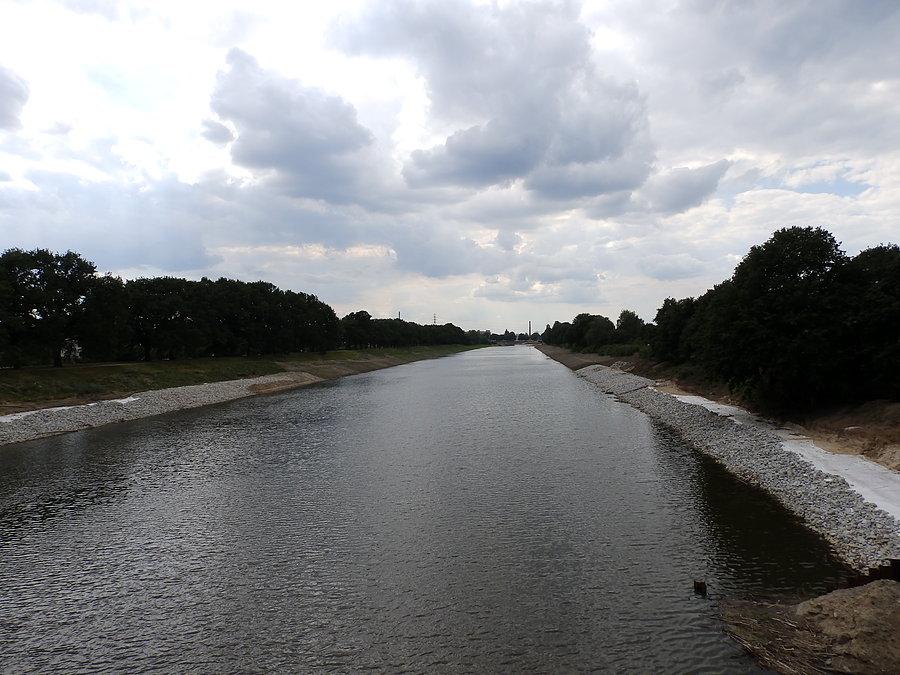 Odra poniżej Mostu Jagielońskiego