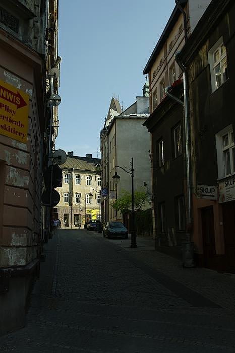 Klimatyczne uliczki w Przemyślu