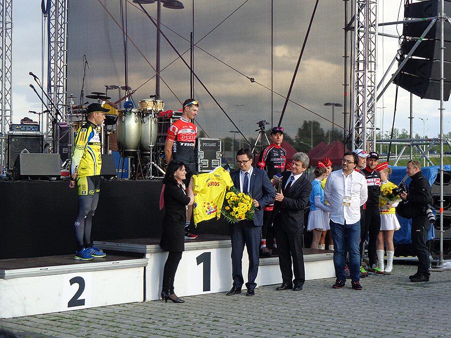 Podium Wyścigu Wyszechradzkiego II