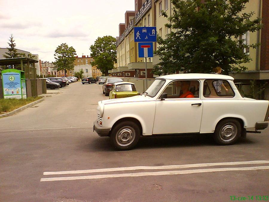 Niczym piorun uderzający dwa razy w to samo miejsce - przypadkowe spotkanie dwóch Trabantów
