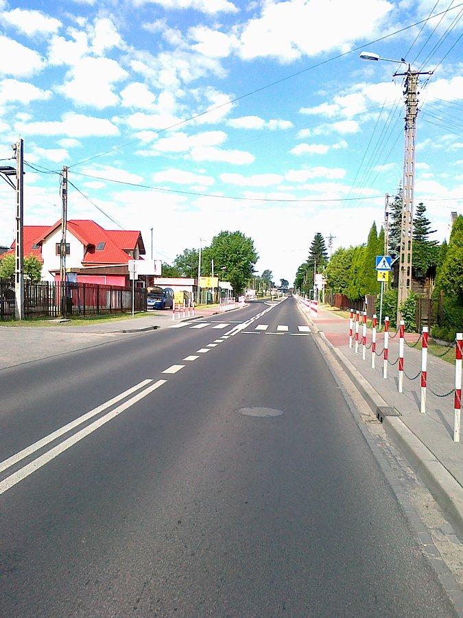 Ulica Sochaczewska w Lesznie