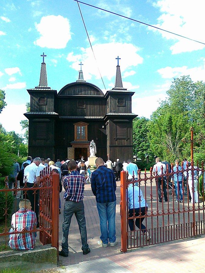 W kościele akurat była msza