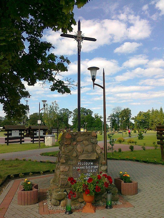 Pamiątkowy krzyż