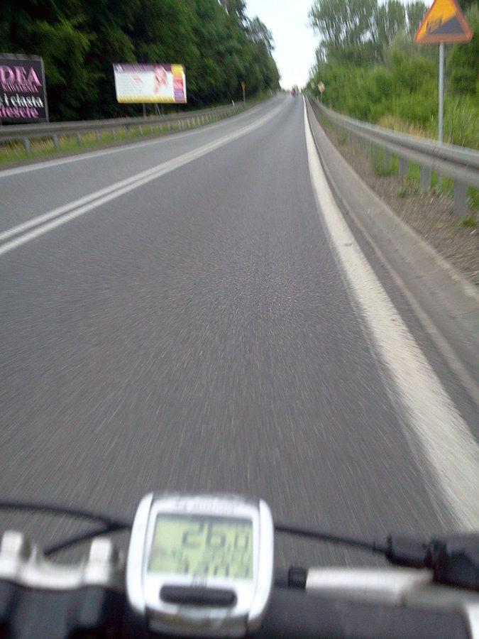 Wyjazd z Węgierskiej Górki AVS 32 k/h