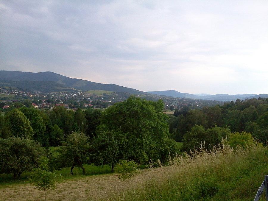 Widoczek na Węgierską Górkę i Beskid Żywiecki