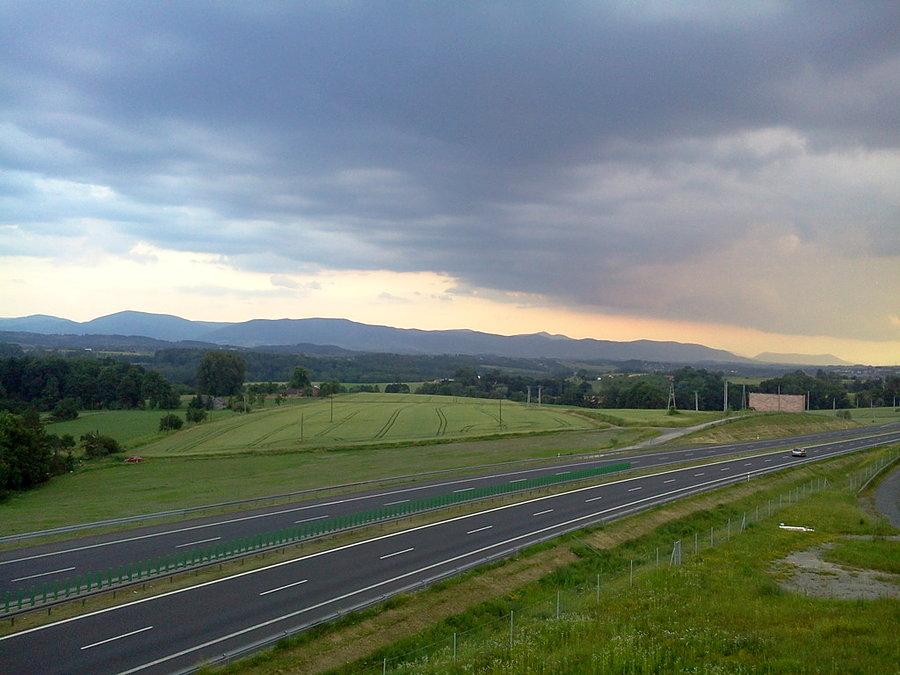 Widok na Beskid Morawskośląski