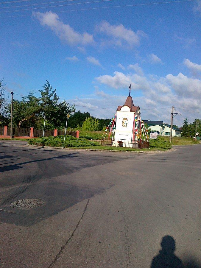 Przy tej kapliczce zjechałam z Traktu Królewskiego
