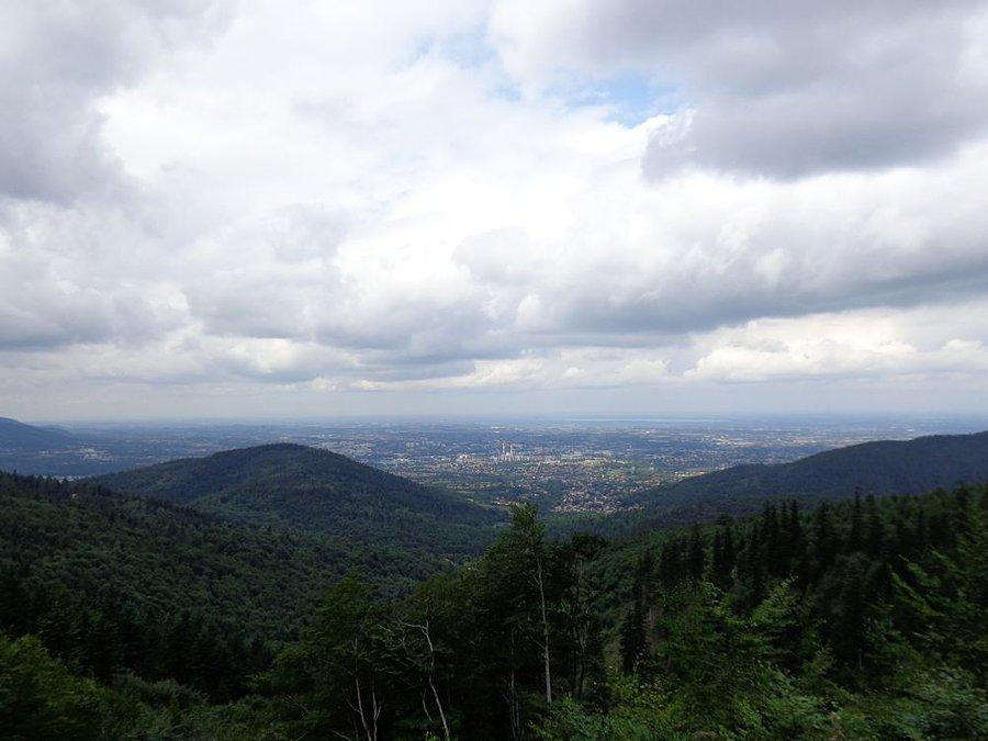 Widoczek na Bielsko z pod Magury