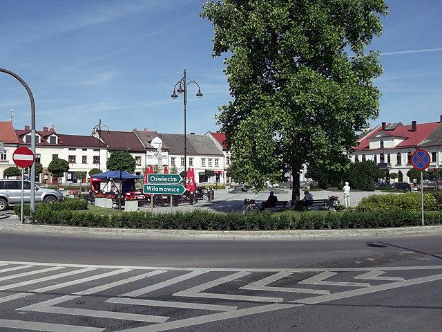 Rynek w Kętach