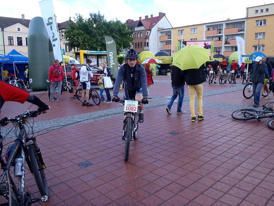 Kręcenie po miasteczku zawodów