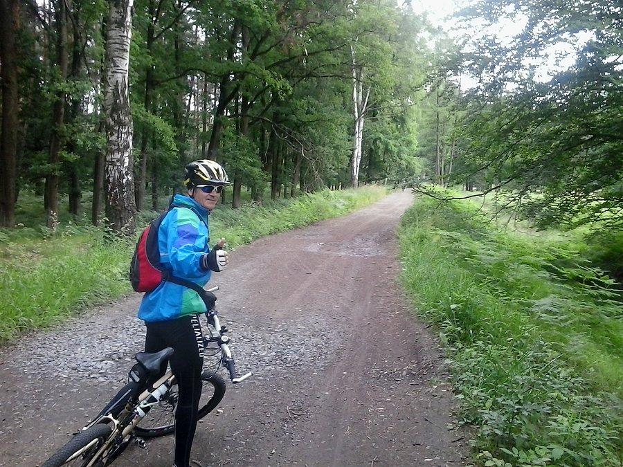 Edkowi trasa się podobała :)