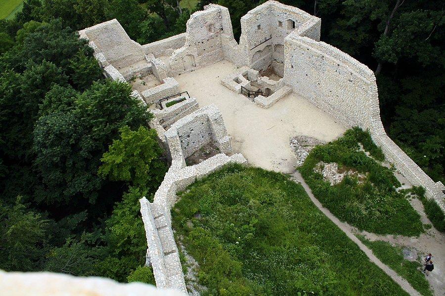 Widok z wieży zamku Smoleń