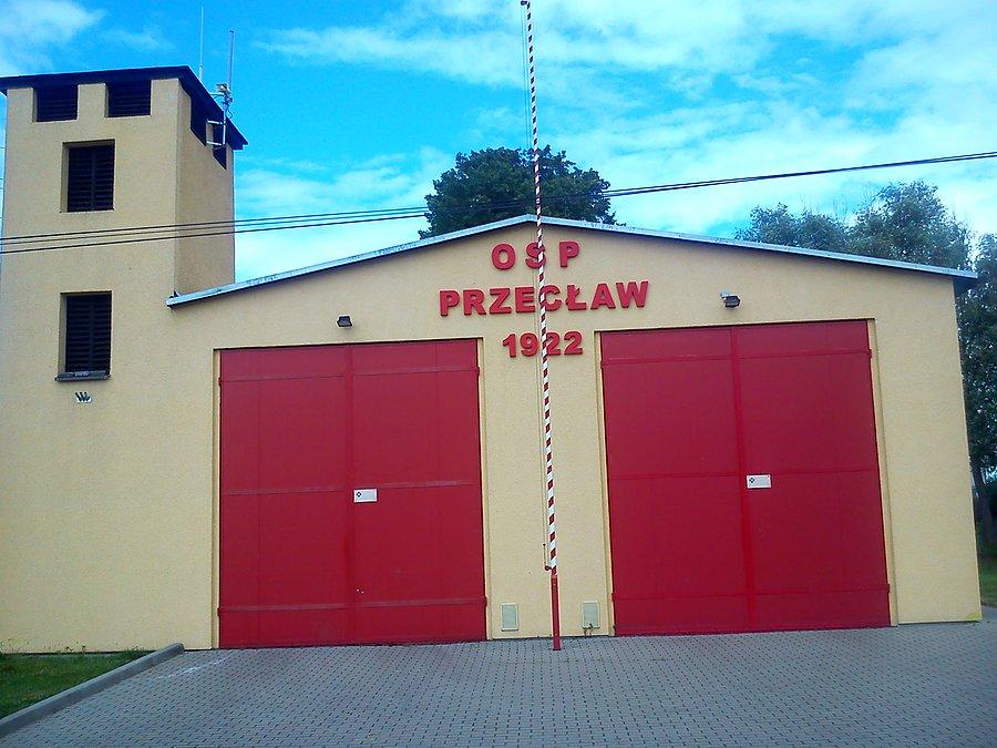 Przecław ma straż i rondo z krzyżem ! ... :-)