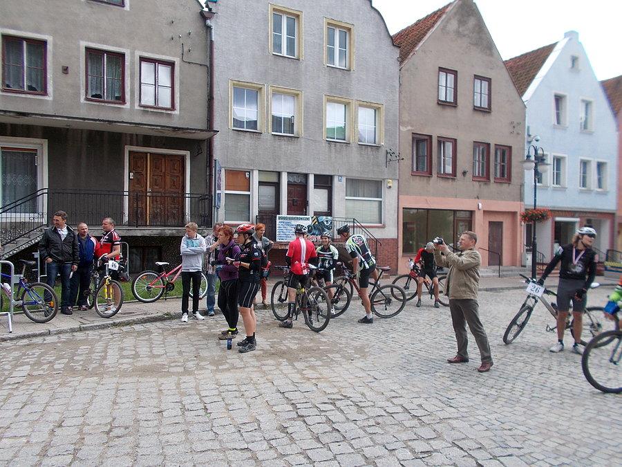 MTB Pasłęk - oczekiwanie na kolejnych zawodników