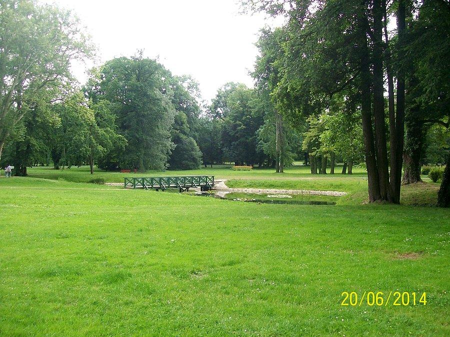 Park przy zamku