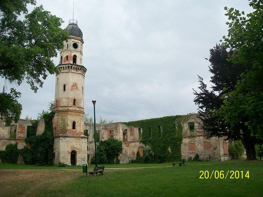 Ruiny zamku w Strzelcach Opolskich