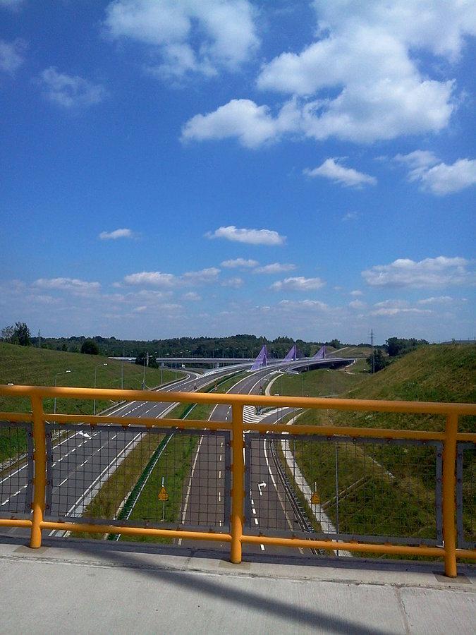 Słynny wiadukt w Mszanie na autostradzie