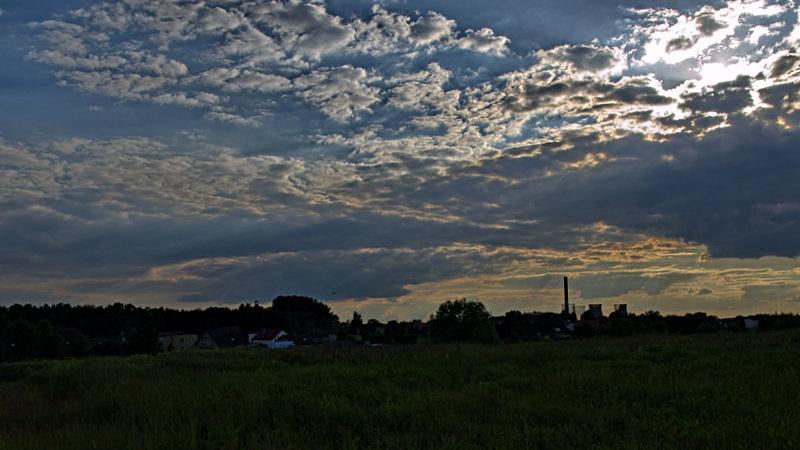 Widok z hałdy w Halembie
