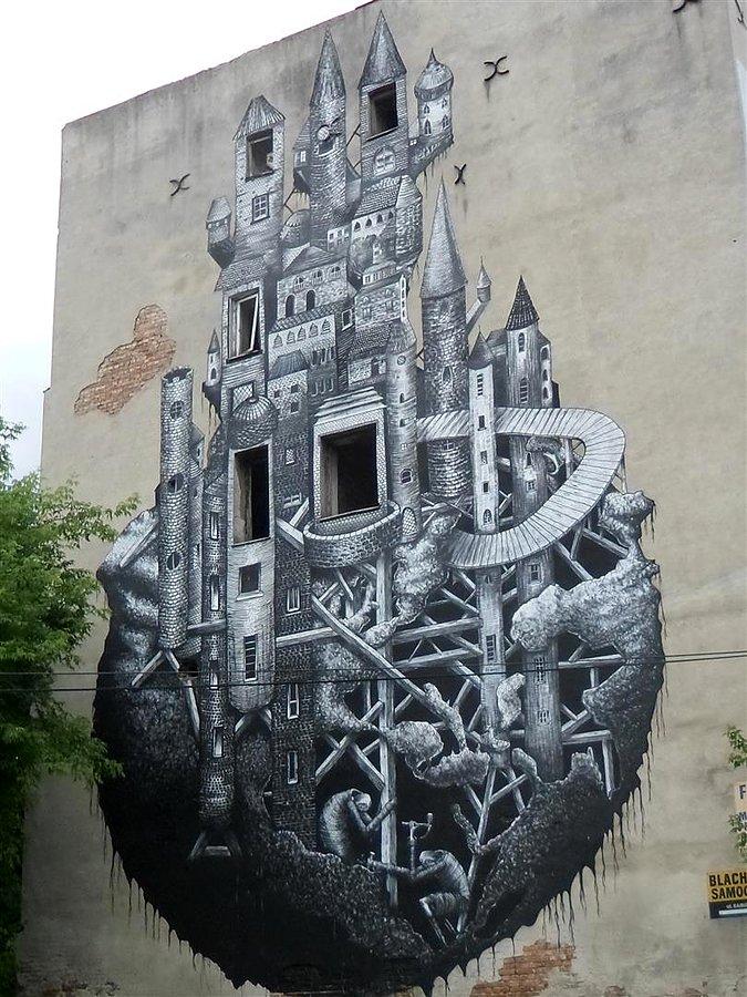 Mural na Grochowie
