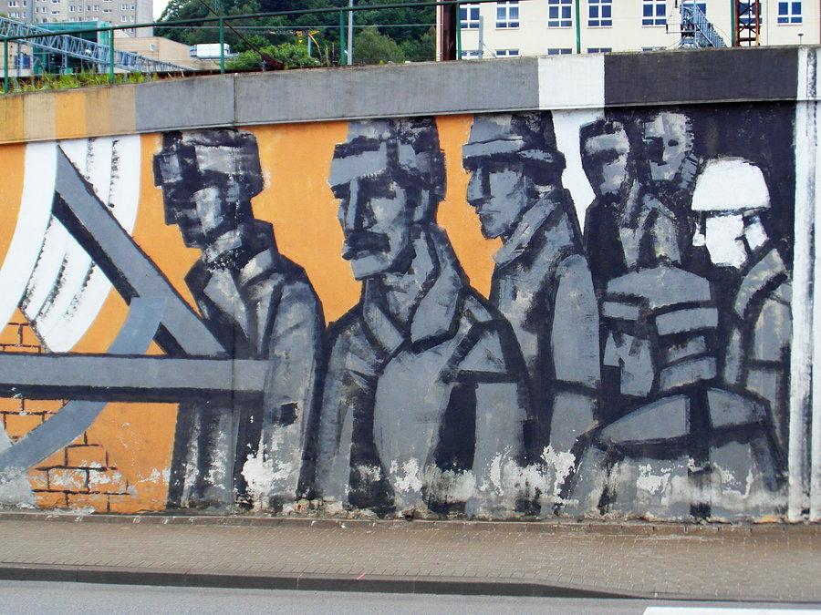 Murale na cześć grudnia 70 w Gdyni