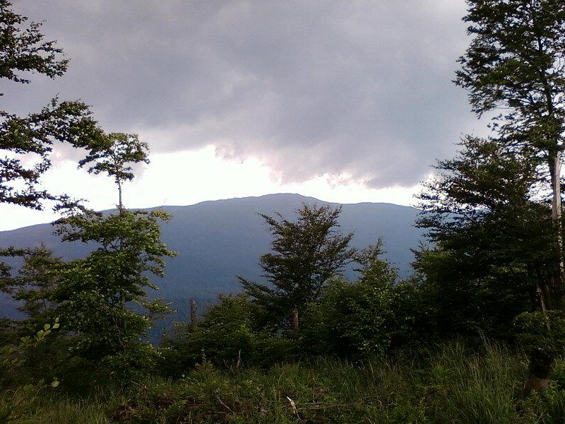 Widok na Babią Górę