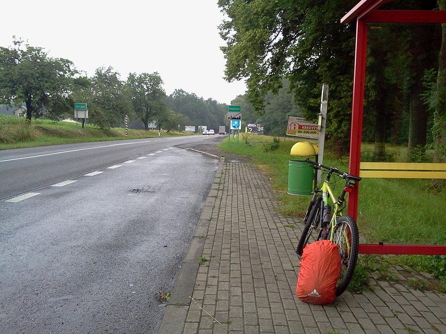 Od Hażlacha do Kończyc W. słabo padało