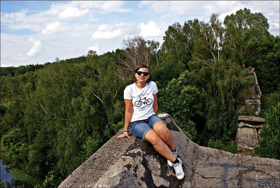 Kruklanki. Zawalony most