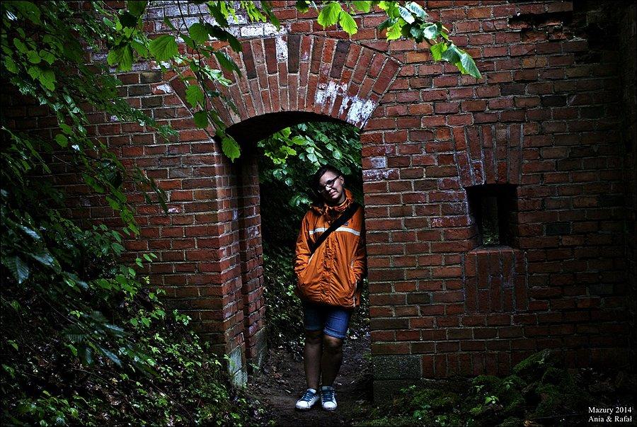 Fort Boyen w deszczu