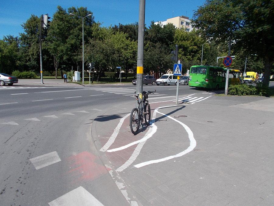 Mała zmiana planu zagospodarownia na ścieżce rowerowej
