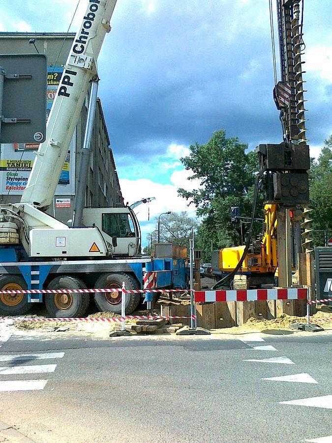 Nowy remont na skrzyżowaniu Perzyńskiego i Marymonckiej