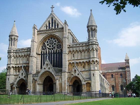 Katedra w całej okazałości St. Albans