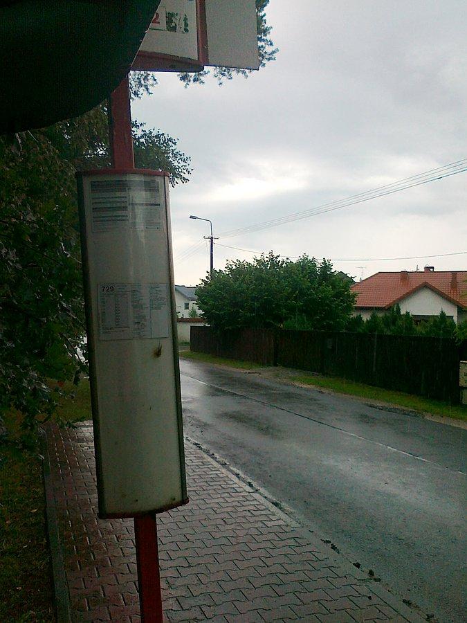Tutaj znowu musiałam się schować