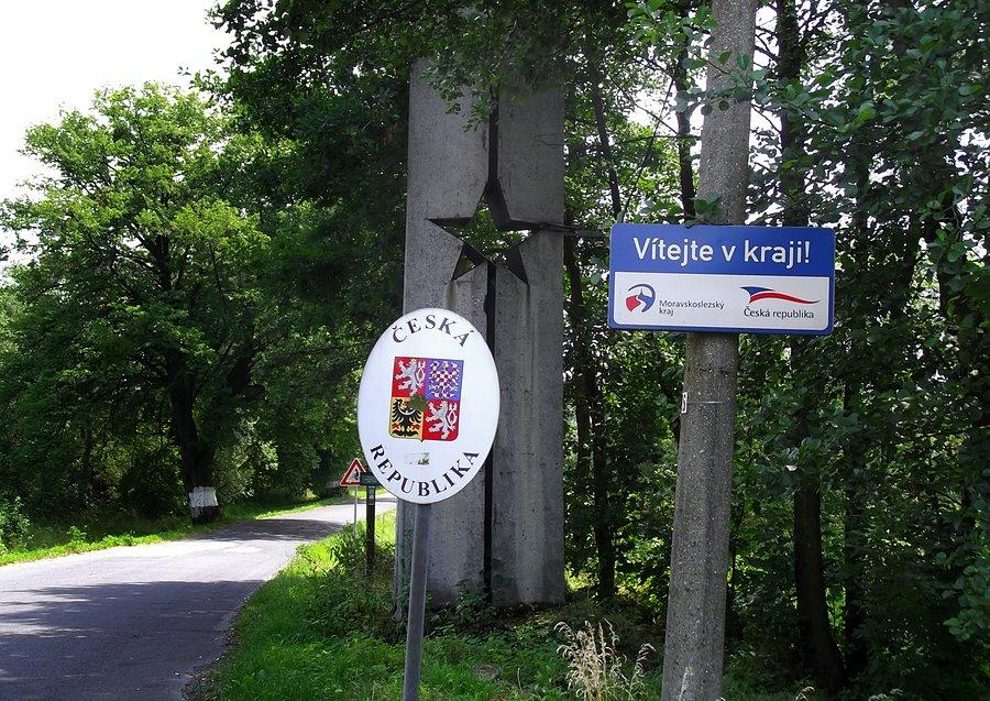 Granica Cz/Pl wjeżdżam do Gołkowic