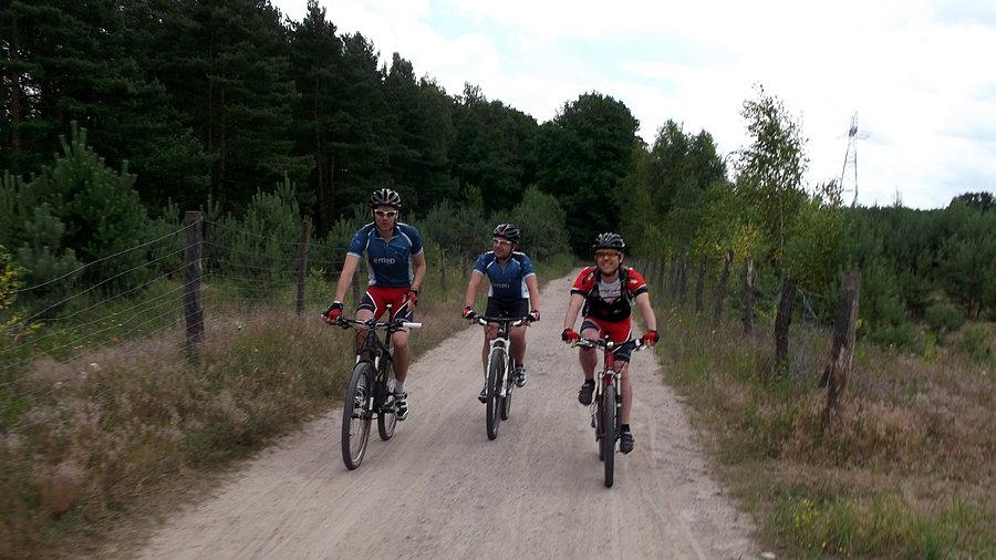 Na nadwarciańskim. Jak dobrze znów wspólnie potrenować w terenie :)