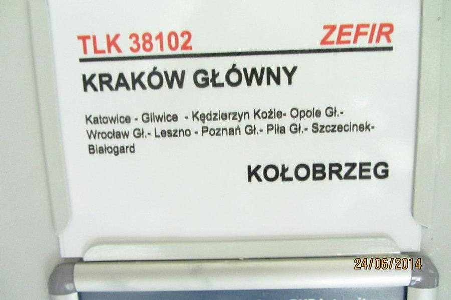 Zefir czyli nasz środek transportu nad morze.
