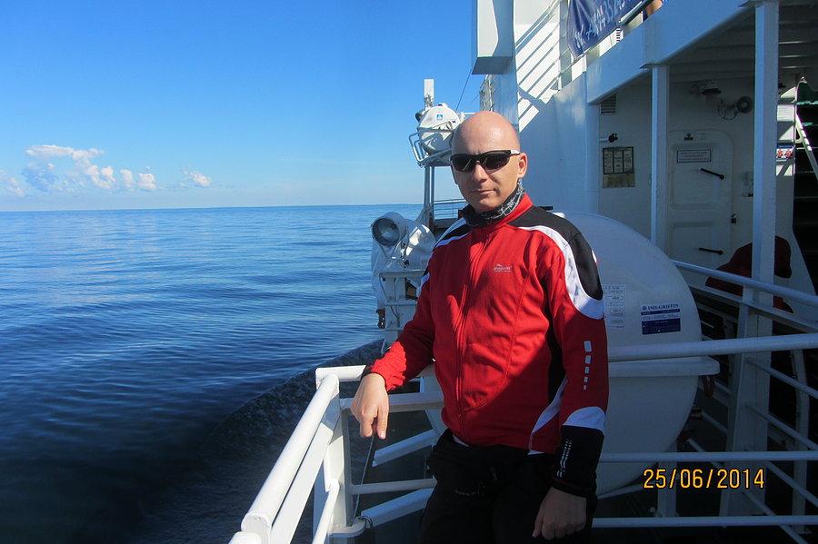 Na pełnym morzu. Pogoda wyśmienita