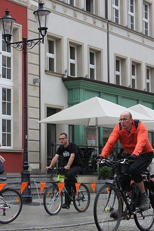 Jazda podczas Biegu Piekarczyka
