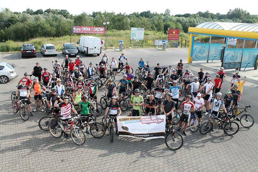 Wspólne zdjęcie przed startem i ruszamy w kierunku Wisły