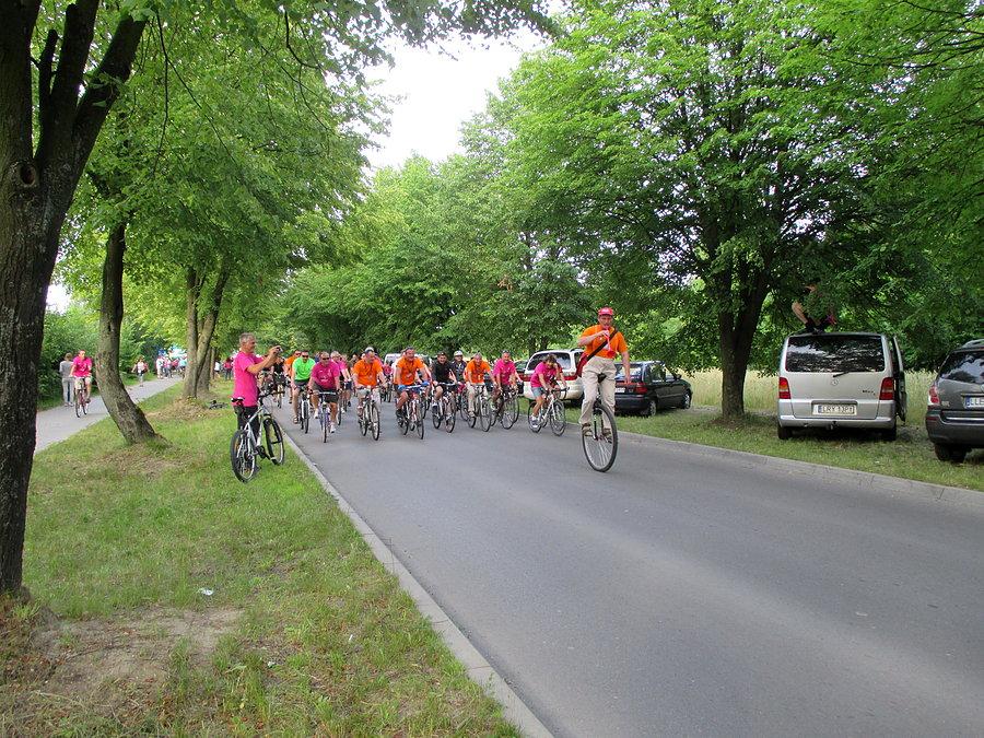 Parada Rowerów na XXI Święcie Rowerów w Lubartowie