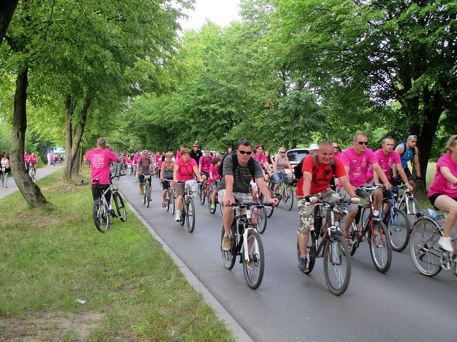 Parada Rowerów na XXI Święcie Rowerów w Lubartowie